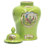 Фарфоровая ваза с крышкой Eden Garden варинант исполнения - 2 | Loft Concept в Казани