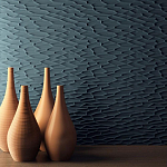 Гипсовая 3D Панель M-27 варинант исполнения - 1 | Loft Concept в Казани