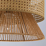 Подвесной светильник с абажуром из натуральных материалов Light Inside the Cell варинант исполнения - 8 | Loft Concept в Казани