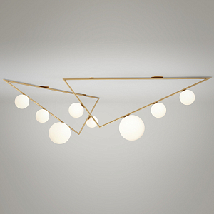 Потолочный светильник Atelier Areti Girlande Ceiling Triangle