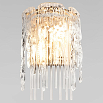 Бра с эффектом стекающего стекла и прозрачными трубками Textured Glass варинант исполнения - 2 | Loft Concept в Казани