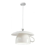 Подвесные светильники в виде белой посуды Flower Reversal варинант исполнения - 8 | Loft Concept в Казани