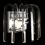 Бра цвета никель с изогнутыми хрустальными элементами Radiant Ribbons варинант исполнения - 5 | Loft Concept в Казани