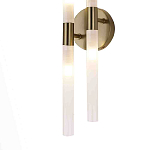 Бра с двумя цилиндрическими матовыми плафонами на круглом основании Delta Light варинант исполнения - 2 | Loft Concept в Казани