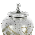 Ваза из стекла с крышкой и декоративными узорами Chinoiserie Ceramics варинант исполнения - 2 | Loft Concept в Казани