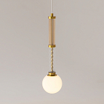 Подвесной светильник со стеклянными вставками Helios варинант исполнения - 2 | Loft Concept в Казани