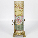 Фарфоровая ваза с бронзовыми элементами Eden Garden варинант исполнения - 3 | Loft Concept в Казани