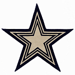 Дизайнерский ковер в виде звезды Poltronova Tappeto Stellina  Navy Blue Grey Rug варинант исполнения - 1 | Loft Concept в Казани