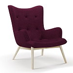 Мебельная ткань Шенилл фиолетовый цвет 138 см T4-27 варинант исполнения - 5 | Loft Concept в Казани