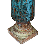 Антикварная колонна из массива тика Unique Indian Antique Column варинант исполнения - 3 | Loft Concept в Казани