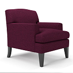 Мебельная ткань Шенилл фиолетовый цвет 138 см T4-27 варинант исполнения - 3 | Loft Concept в Казани