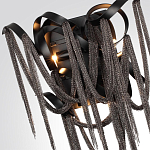 Бра с изогнутыми металлическими лентами и цепочками Atlantis Chain варинант исполнения - 2 | Loft Concept в Казани