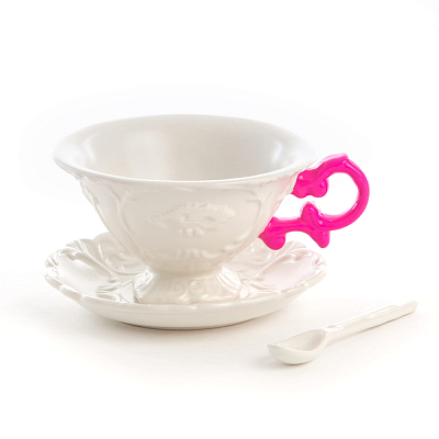 Чайная пара Seletti I-Tea Fuchsia