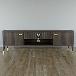 TV-тумба Дизайнерская Elsa Dreams Walnut варинант исполнения - 5 | Loft Concept в Казани