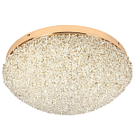 Круглый потолочный светильник с хрустальным декором Vere Crystal Ceiling Lamp 50 варинант исполнения - 1 | Loft Concept в Казани