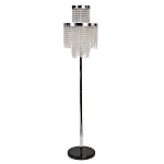 Торшер Хром с каскадом сияющих кристаллов Shining Waterfall варинант исполнения - 1 | Loft Concept в Казани