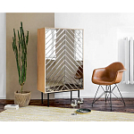 Шкаф с 2-мя зеркальными дверцами Serena Mirror Cabinet варинант исполнения - 3 | Loft Concept в Казани