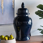 Ваза с крышкой однотонная Высота 48 см Chinoiserie Ceramics варинант исполнения - 3 | Loft Concept в Казани