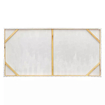 Панно декоративное с ручной росписью Gray Strokes варинант исполнения - 4 | Loft Concept в Казани