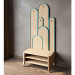 Вешалка «Байома» варинант исполнения - 2 | Loft Concept в Казани