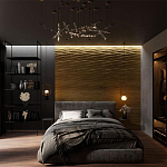 Гипсовая 3D панель с принтографией PM-02 варинант исполнения - 1 | Loft Concept в Казани