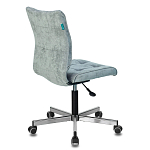 Офисное кресло в серо-голубом велюре Bureaucrats варинант исполнения - 4 | Loft Concept в Казани