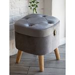 Пуф Leather with a snap варинант исполнения - 2 | Loft Concept в Казани