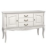 Консоль белая из массива бука с ящиками в стиле прованс White Provence варинант исполнения - 2 | Loft Concept в Казани