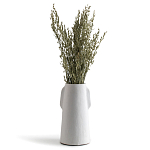 Ваза Serené Ceramic Vase Белая варинант исполнения - 3 | Loft Concept в Казани