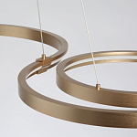 Люстра подвесная светодиодная в виде волнообразной ленты Ribbon Vortex варинант исполнения - 21 | Loft Concept в Казани