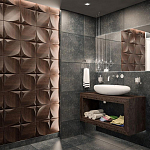 Гипсовая 3D панель с принтографией PM-22 варинант исполнения - 2 | Loft Concept в Казани