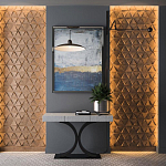 Гипсовая 3D панель с принтографией PM-50 варинант исполнения - 1 | Loft Concept в Казани