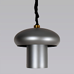 Подвесной светильник с серым металлическим плафоном Capability варинант исполнения - 1 | Loft Concept в Казани