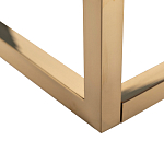 Консоль с ящиками зеркальная с золотым декором Gold Painted Mirror Console варинант исполнения - 4 | Loft Concept в Казани