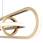 Подвесной светильник с вытянутой овальной формой Eurofase варинант исполнения - 8 | Loft Concept в Казани