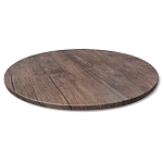 Стол журнальный c коричневой круглой столешницей на четырех металлических ножках Charm Coffee Table варинант исполнения - 2 | Loft Concept в Казани