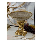 Чаша фарфоровая на двух бронзовых ангелах Eden Garden варинант исполнения - 3 | Loft Concept в Казани