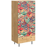 Шкаф с принтом Dominoes варинант исполнения - 1 | Loft Concept в Казани