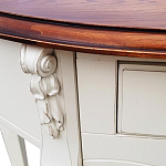 Деревянная консоль с ящиком в стиле прованс Hadrienne Montmartre Provence Connsole Table варинант исполнения - 2 | Loft Concept в Казани