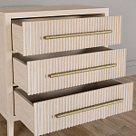 Комод Primo с 3 выдвижными ящиками Светлый дуб варинант исполнения - 6 | Loft Concept в Казани