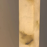 Торшер геометрический с тремя мраморными плафонами Marble Tripod варинант исполнения - 10 | Loft Concept в Казани