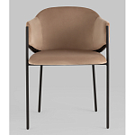 Стул Brace велюр капучино варинант исполнения - 4 | Loft Concept в Казани