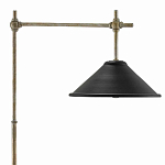 Торшер с черным абажуром в форме конуса Сoncord варинант исполнения - 1 | Loft Concept в Казани