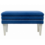 Мягкая банкетка с зоной для хранения Casket Blue варинант исполнения - 1 | Loft Concept в Казани