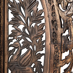 Ширма с  орнаментом ручная резьба Indian Antique Furniture варинант исполнения - 4 | Loft Concept в Казани