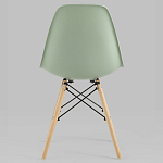 Пластиковый стул на ножках из массива бука Eames Mint варинант исполнения - 4 | Loft Concept в Казани