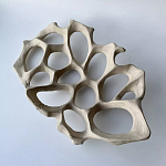 Блюдо «Бежевый коралл» варинант исполнения - 2 | Loft Concept в Казани