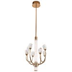 Люстра с декором в виде кристаллов из хрусталя Kenneth Crystal Stone Chandelier 8 варинант исполнения - 2 | Loft Concept в Казани