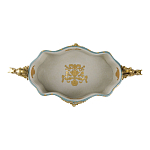 Чаша с орнаментом на бронзовых ножках в виде львов Eden Garden варинант исполнения - 2 | Loft Concept в Казани