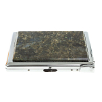 Портсигар на 10 сигарет с газовой зажигалкой из натурального камня Лабрадор Stone Cigarettes Cases варинант исполнения - 5 | Loft Concept в Казани